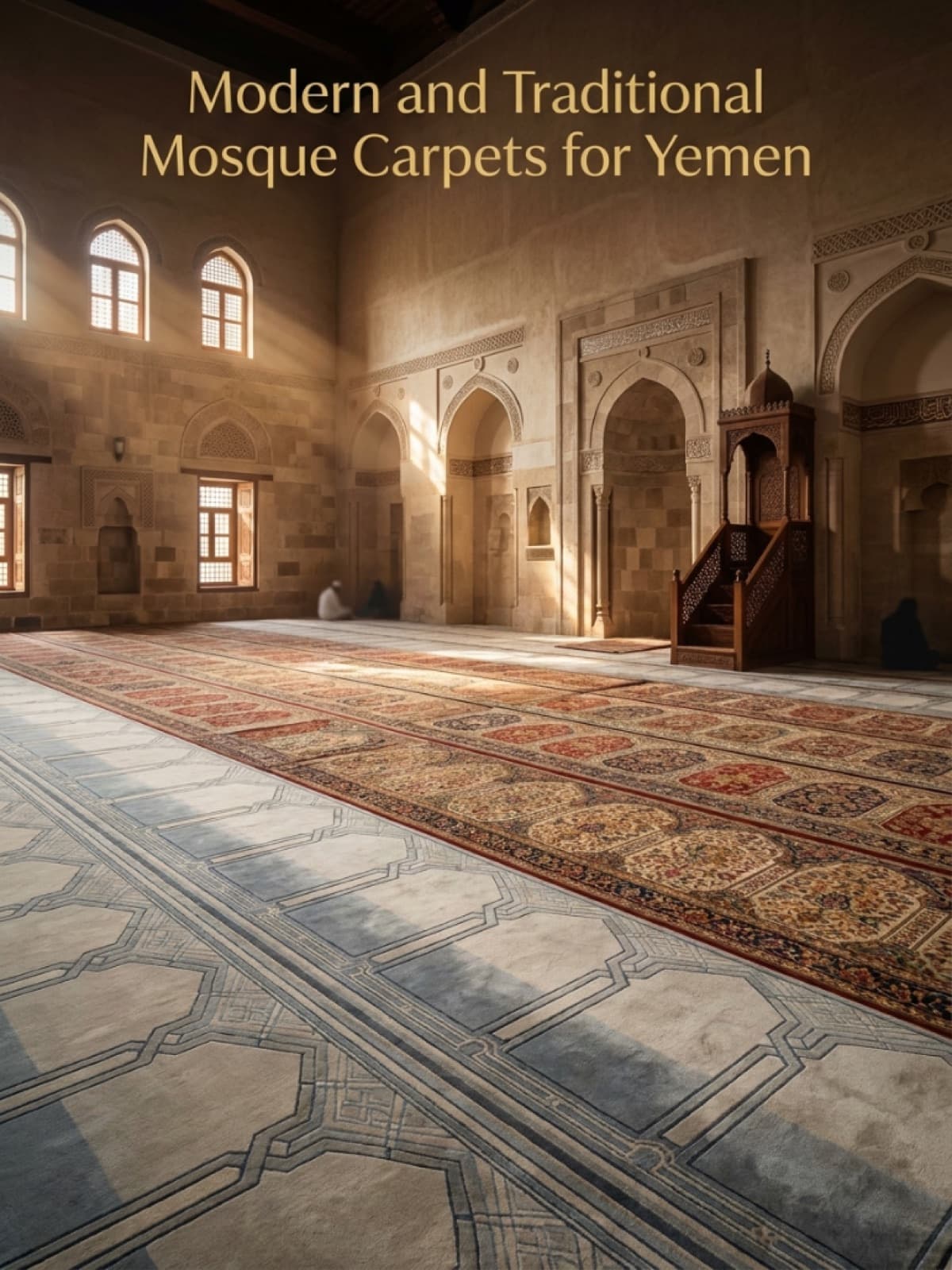 Yemen'de Cami Halısı Üreticisi