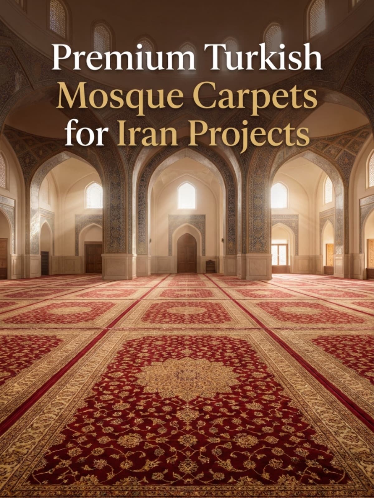 Mosque Carpet Manufacturer in Iran