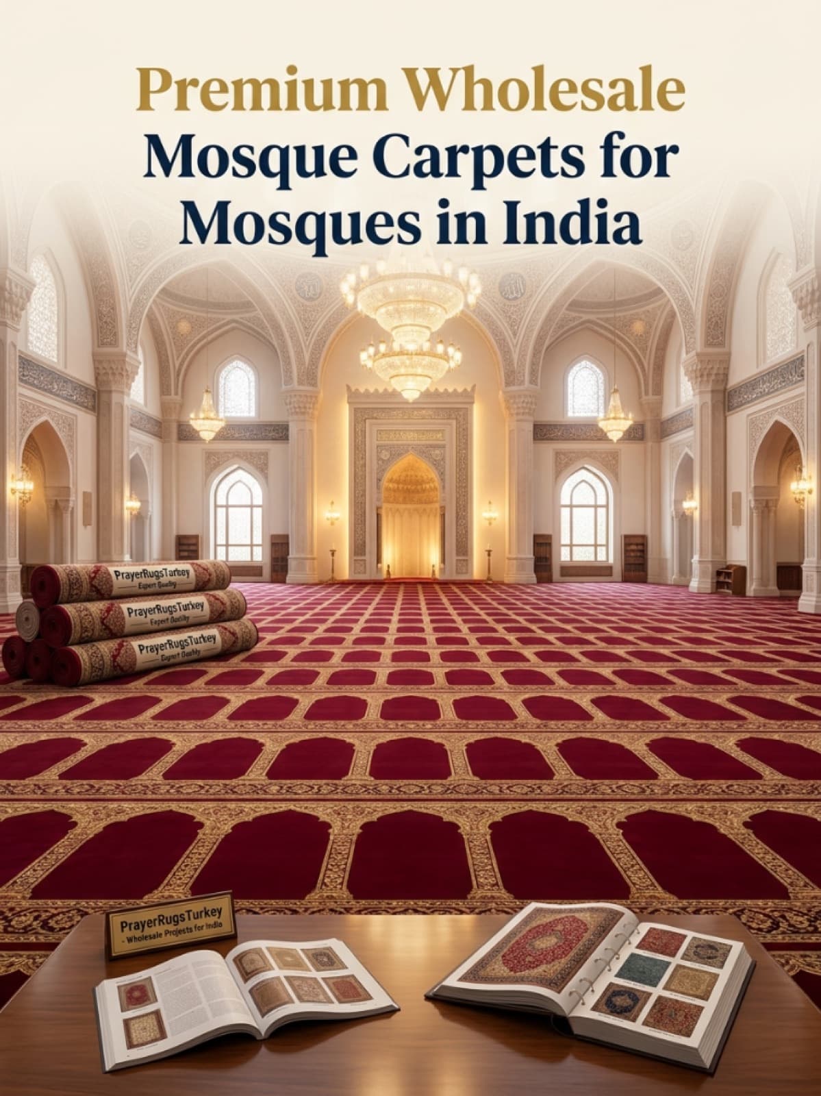 Premium Wholesale Mosque Carpets for Mosques in India