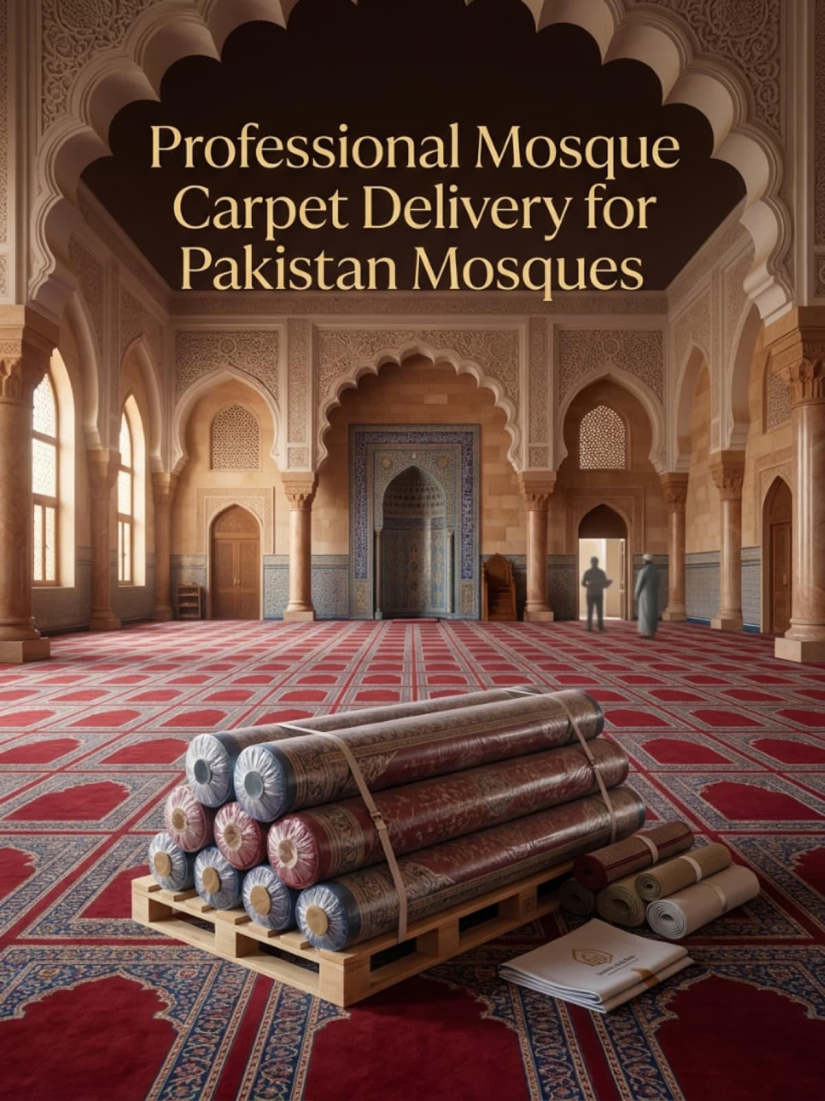 Professional Mosque Carpet Delivery for Pakistan Mosques
