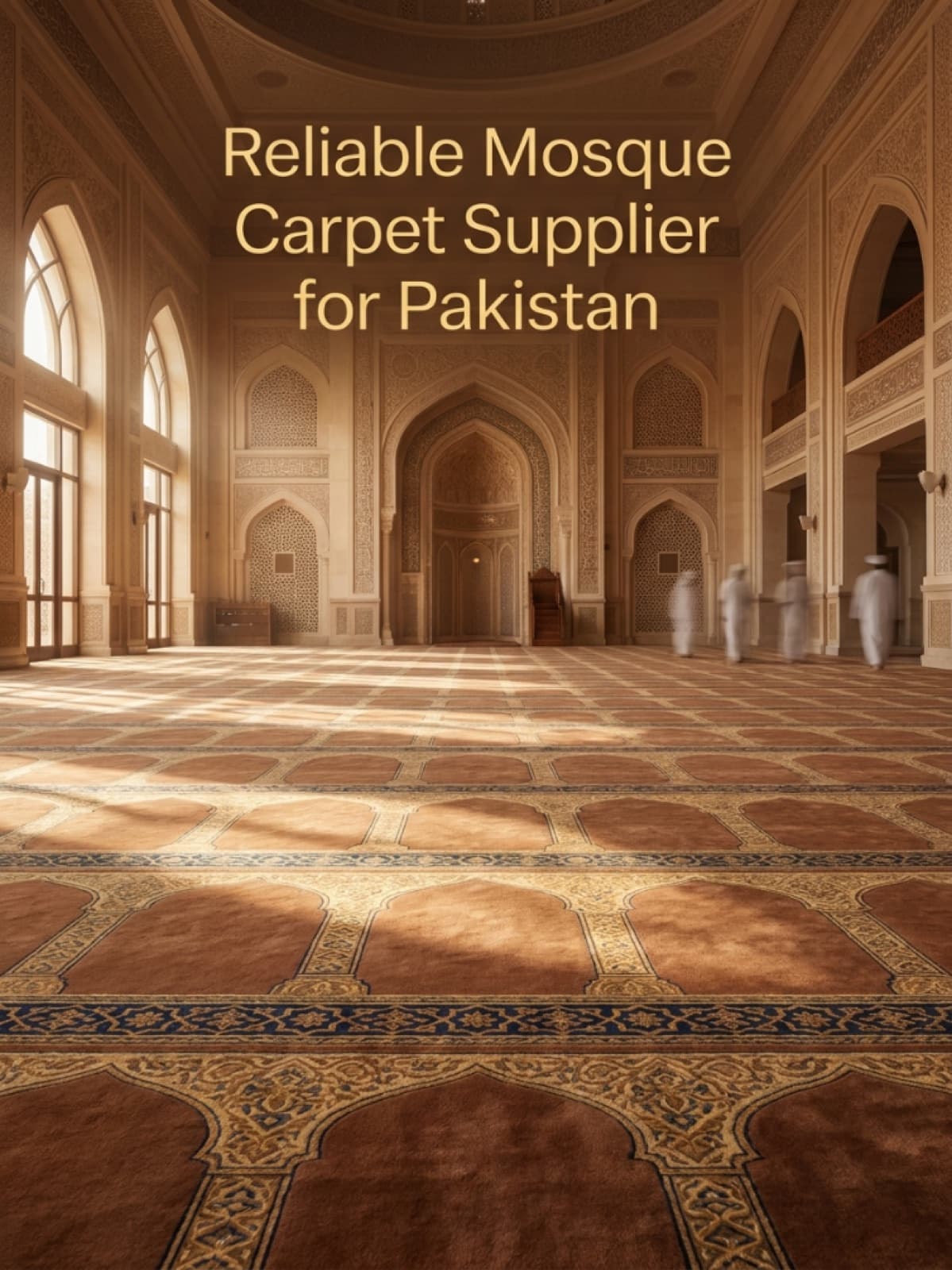 Reliable Mosque Carpet Supplier for Pakistan