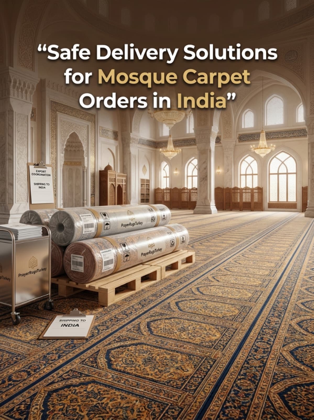 Safe Delivery Solutions for Mosque Carpet Orders in India