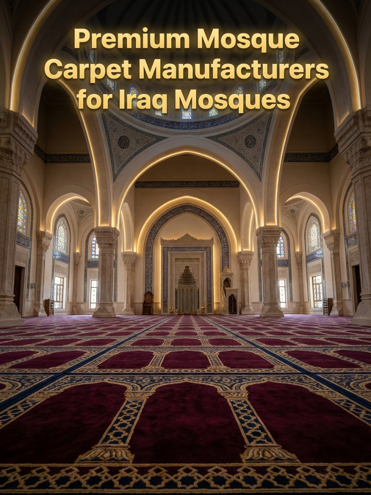 premium mosque carpet manufacturers for iraq mosques